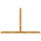 Ekena Millwork Portland Rough Sawn Timber Gable Bracket, Western Red Cedar, 84"W x 53"H x 2"D x 4"F, 15/12 Pitch GBW084X53X0204POR00RWR - alternate 1